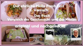 Der ehrliche Hello Fresh Test  das Fazit  Kosten Rezepte Geschmack [upl. by Sirovart]