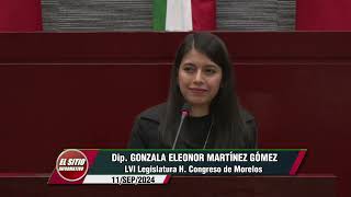 CongresoMorelos  🛑 Dip GONZALA ELEONOR MARTÍNEZ GÓMEZ [upl. by Ekenna]