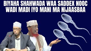 Biyaha Shahwada Waa Saddex Nooc Wadi Madi iyo Mani Ma Nijaasbaa [upl. by Cramer]