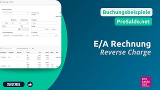 Wie verbuche ich sonstige Leistungen EU bzw Reverse Charge in der EARechnung [upl. by Suoicul]