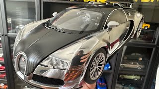 118 Bugatti Veyron Pur Sang by Autoart Review [upl. by Mcwherter]