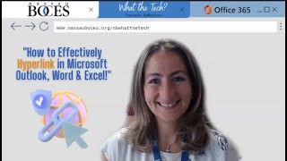 👩🏼‍💻 How to Effectively Hyperlink in Microsoft Outlook Word amp Excel 🔗 [upl. by Fiedling]