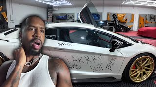 MY LAMBO WAS VANDALIZED 🥹😢💔😡😡😡🤬🤬 [upl. by Nnahtur619]