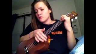 Theres a Tear in My Beer by Hank Williams  Jr Ukulele Cover [upl. by Gamber]