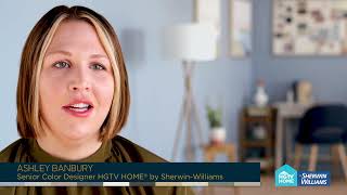 HGTV Home® by SherwinWilliams 2022 Color Collection of the Year Softened Refuge [upl. by Ydahs]