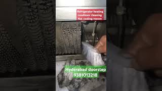 Refrigerator inverter not cooling reason heating condingsor cleaning tips repair Hyderabad [upl. by Colombi]