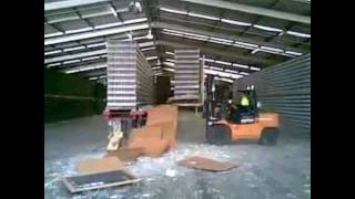 Young Forklift Operator Injured  WorkSafeBC [upl. by Ransom]