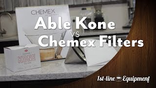 Able Kone vs Chemex Filters [upl. by Dobb]