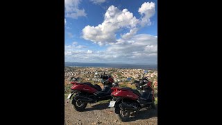 Kymco Downtown250i  Her Yola Giden Motor  İkili Sürüş  Eşsiz Manzaralar  Yeni Rotalar [upl. by Helfand]