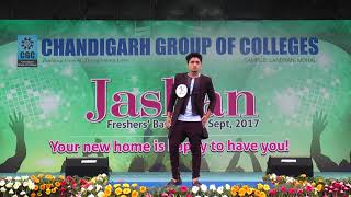 FRESHERS PARTY JASHAN 2K17 CGC LANDRAN [upl. by Claus]