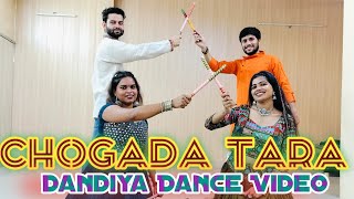 Chogada Tara  Dandiya Dance Video  Loveyatri  Aayush S  Warina H  Darshan Raval LijoDj Chetas [upl. by Sibby]