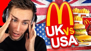 UK vs US McDonalds [upl. by Chobot]