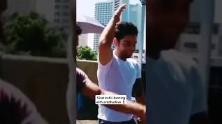 Virat kohli dancing with prabhudeva on chinta ta chita chita viratkohli bollywood shorts [upl. by Nwahsyt847]