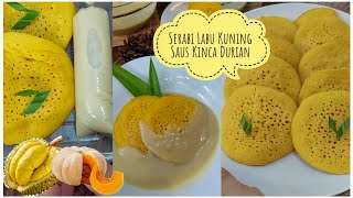 Enak Banget Serabi Labu Kuning Saus Kinca Durian [upl. by Bev]