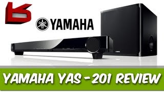 Yamaha YAS201 Soundbar  Review [upl. by Cower]