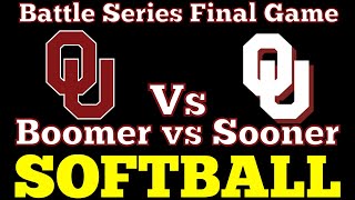 Final OU Softball Battle Series Best Game of the Series [upl. by Atnas]