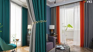 Living Room Curtains Design  Window Curtains Blinds Sheer Home Interior  Living room Home Decor [upl. by Munson246]