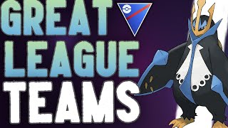 Best GREAT LEAGUE TEAMS  ONE LAST RIDE  Pokemon GO Battle League [upl. by Reifnnej]