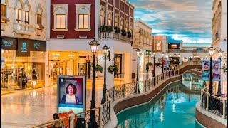 Villaggio Mall Doha Qatar Walking Tour  Qatar No 1 Mall [upl. by Odelet]