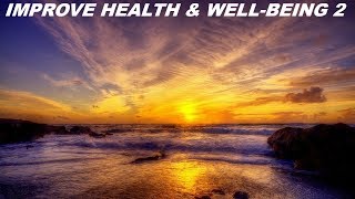 Improve Health amp WellBeing Subliminal 2 Audio  Visual [upl. by Gnim]