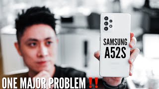 Samsung Galaxy A52s 5G Review ONE MAJOR PROBLEM Maybe TWO 😯 [upl. by Enaud748]