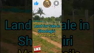 Land for Sale  Shoolagiri farmland agriculturalland shorts shortvideo reels investment land [upl. by Cheria]