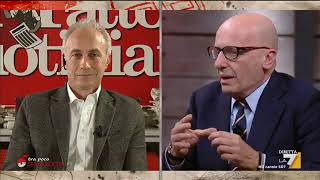 Sallusti vs Travaglio Lesistenza della razza è certificata dalla Costituzione [upl. by Meggy]