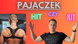 Pajączek DZIAŁA czy jednak NIE KOREKTOR POSTAWY HIT CZY KIT [upl. by Hsihsa937]