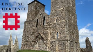 RECULVER Towers and Roman Fort  English Heritage [upl. by Aneev]