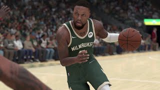 Bucks vs 76ers Full Game Highlights  NBA Oct 26 2023  Milwaukee vs Philadelphia NBA 2K24 Sim [upl. by Renruojos]