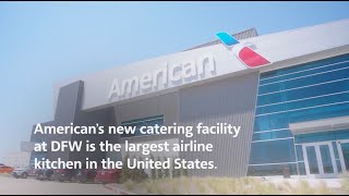 American Airlines DFW Catering Facility [upl. by Cirederf]