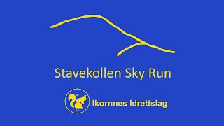 Stavekollen Sky Run 2024  Ikornnes Idrettslag IIL [upl. by Aerdnat]