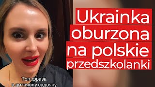 Ukrainka narzeka na polskie przedszkolanki Pojawiły się problemy językowe [upl. by Rozamond]