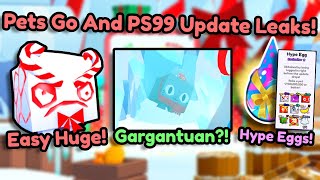 ✨ ALL PS99 And Pets Go Update Leaks EZ Huge GARGANTUAN And More [upl. by Gilges]