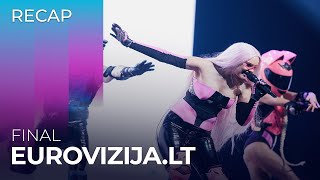 EurovizijaLT 2024 Lithuania  Final  RECAP [upl. by Meletius]