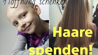 Haare spenden💇 [upl. by Hunger]