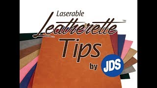 Laserable Leatherette Tips [upl. by Hadley]