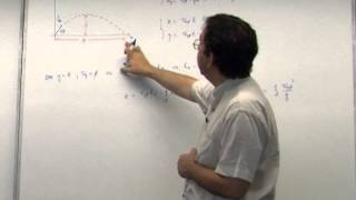 Exercício Calcular o alcance e altura máxima de um projétil [upl. by Enoid]