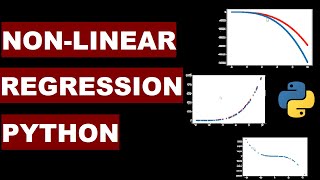 Nonlinear regression with curvefit in python  Complete explanation [upl. by Mcquoid]