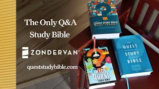 NIV Quest Study Bible by Zondervan [upl. by Icnarf]