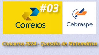 Concurso dos Correios 2024 03 CEBRASPE [upl. by Ilagam843]