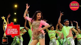 pranitha subhash dance performance  SIIMA 2018 TELUGU [upl. by Lebiralc823]