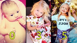 Everleigh Soutas Life Journey From 0 To 5 Year Old Cute Compilation December 2018 [upl. by Metzgar]