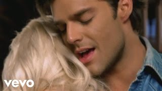 Ricky Martin  Nobody Wants to Be Lonely Video Duet Radio Edit [upl. by Amilb]