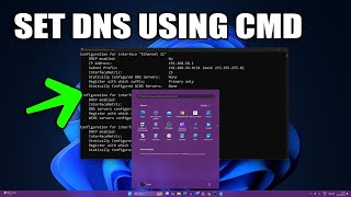 How To Change or Set DNS using CMDCommand Prompt [upl. by Akla]