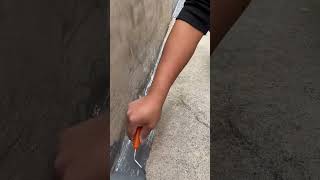 Amazing Process 💦 waterproofing part 440 easily solve problem short shorts waterproofing [upl. by Anoel532]