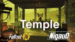 Fallout 76 camp  Temple Cranberry Bog [upl. by Alieka16]