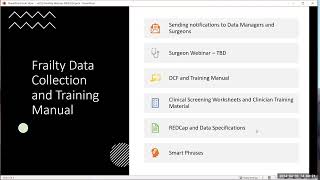 ACSD Webinar  Frailty Data Collection April 3 2024 [upl. by Dynah]