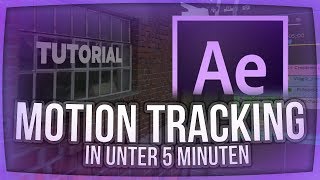 3D Motion Tracking in 5 Minuten Tutorial After Effects [upl. by Gut]