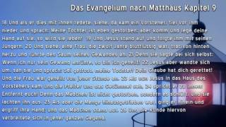 Das Evangelium nach Matthäus Kapitel 9 [upl. by Farant]